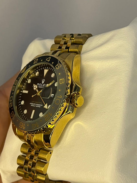 ROLEX GMT MASTER II GOLD [OYSTER PERPETUAL DATE]